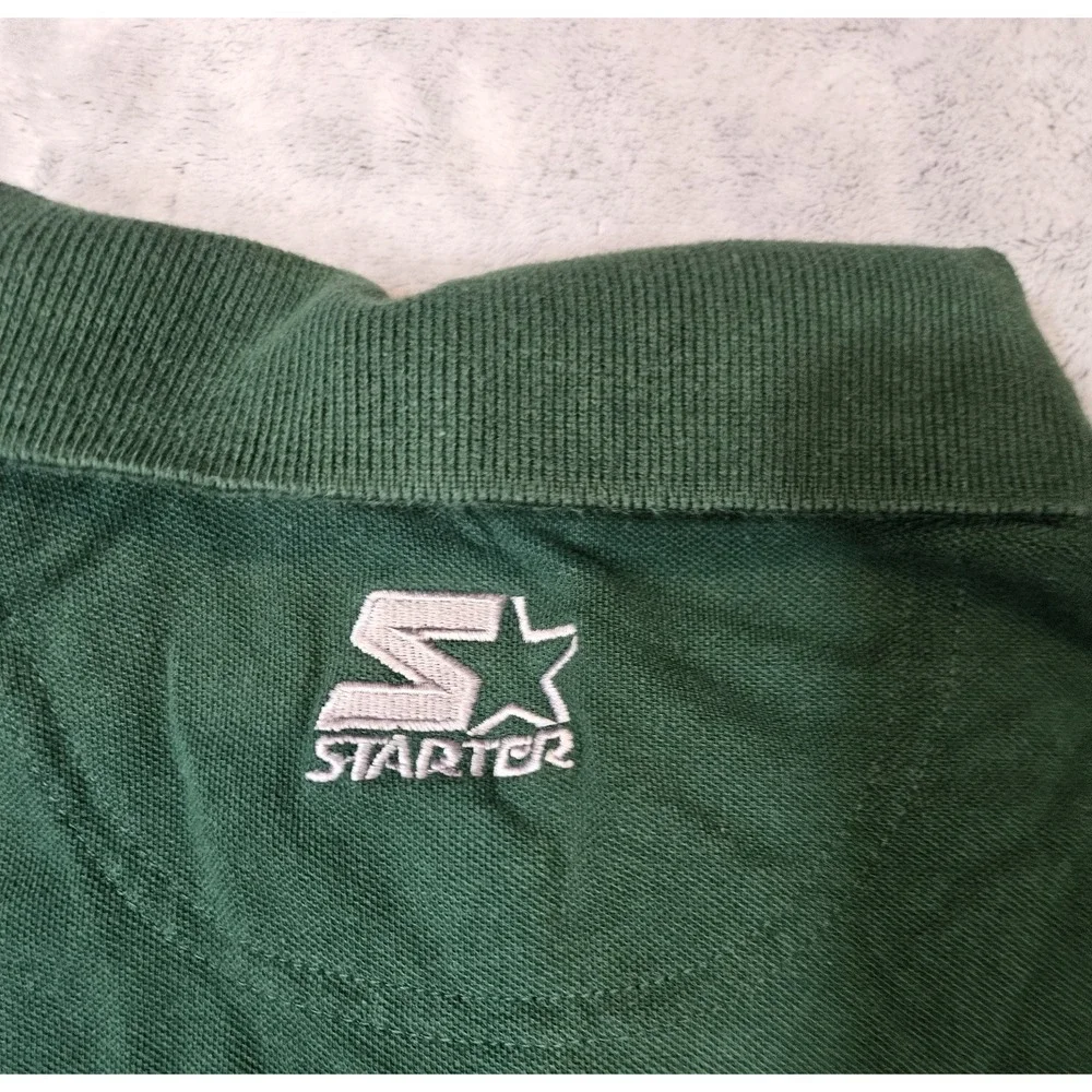 Vtg Green Bay Packers Starter Pro Line Men's Polo Shirt Size Med - Picture 9 of 10